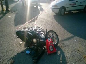 Adıyaman'da Motosiklet Kazası; 1 Yaralı