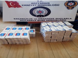 Adıyaman'da Kaçak Sigara Operasyonu