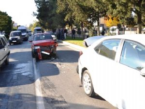 Adıyaman'da Trafik Kazası;1 Yaralı