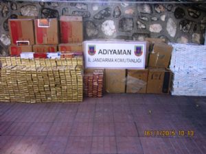 2000 Paket Kaçak Sigara Ele Geçirildi