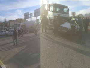 Adıyaman'da Feci Kaza; 2 Ağır Yaralı