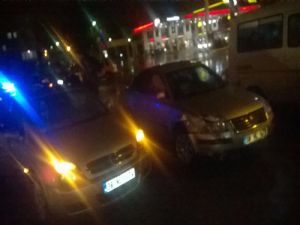 İki Otomobil Çarpıştı; 1 Yaralı