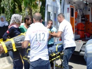 İki Otomobil Çarpıştı; 1 Yaralı