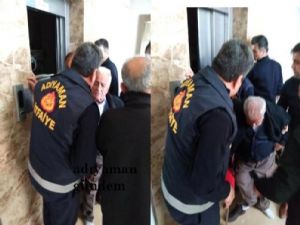 Asansörde Mahsur Kalan Şahıs Kurtarıldı