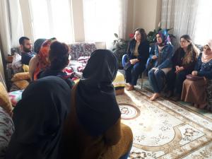 KYKlı Öğrencilerden Afrin Gazisine Ziyaret