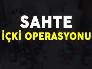 Adıyaman'da Sahte İçki Operasyonu