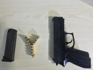 Asayiş Uygulamasında Ruhsatsız Tabanca Ele Geçirildi