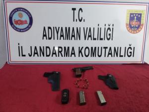 Gerger'de Silah Operasyonu; 1 Gözaltı