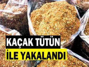 3 Ton 180 kg Kaçak Tütün Yakalandı