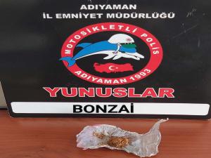 Adıyamanda Uyuşturucu Operasyonu: 1 Gözaltı