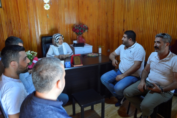 Adıyaman İGC’den Muhtar Göksu’ya Tebrik Ziyareti