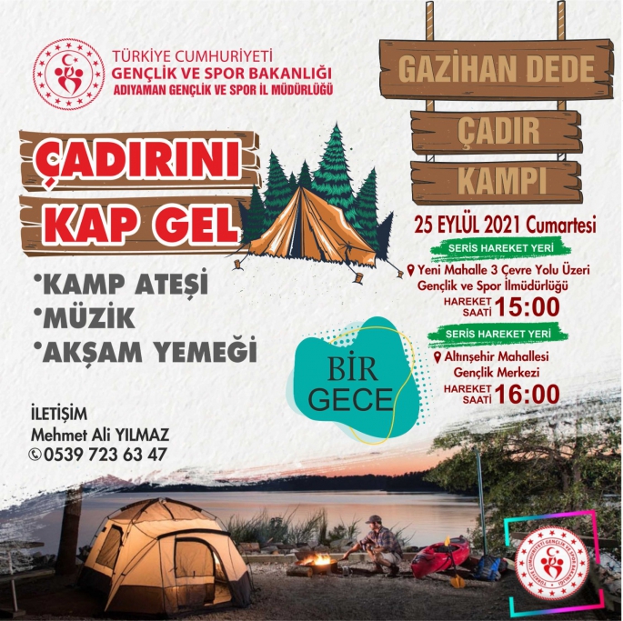 ADIYAMANLILAR KAMPLA TANIŞACAK