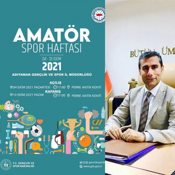 Adıyaman’da Amatör Spor Haftası Başlıyor