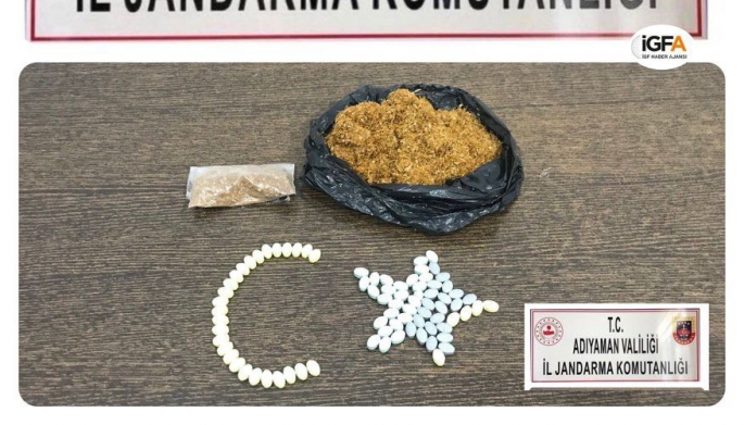 Adıyaman'da uyuşturucu operasyonu