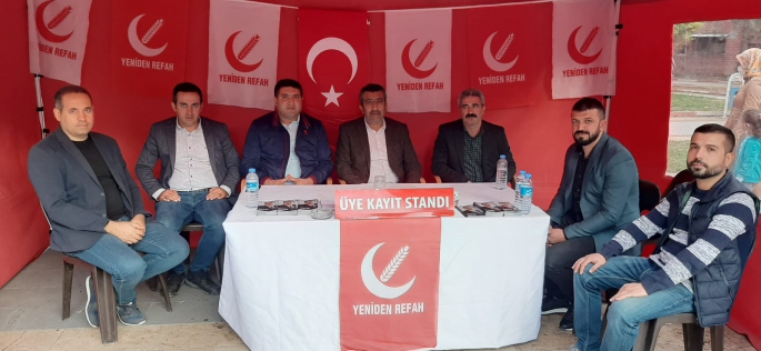 İGC’den Yeniden Refah Partisi Üye Standına Ziyaret
