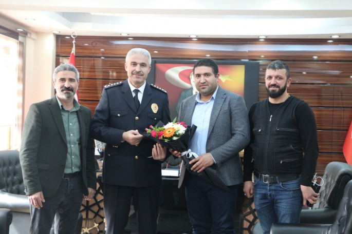 İGC’den Emniyet Müdürü Ergüder'e Polis Haftası Kutlama Ziyareti