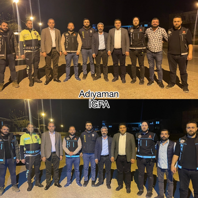 İGC Görev Başındaki Polislerin Polis Haftasını Kutladı
