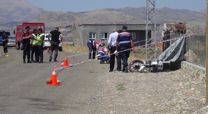 Adıyaman’da motosiklet ile otomobil çarpıştı 1 ölü