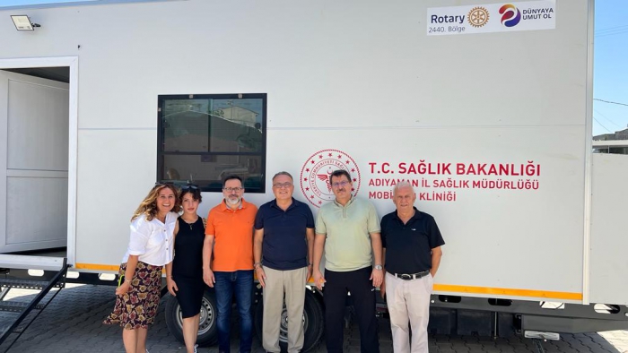 ROTARY'den Deprem Bölgesi Adıyaman'a aralıksız Destek