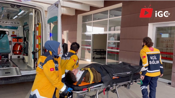 Adıyaman’da İki motosiklet çarpıştı 1 yaralı