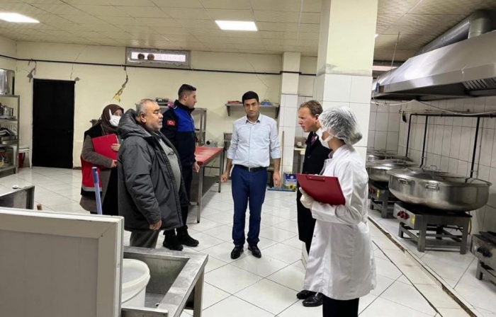 Gölbaşında öğrencilere yemek hizmeti sunan firmalara denetim