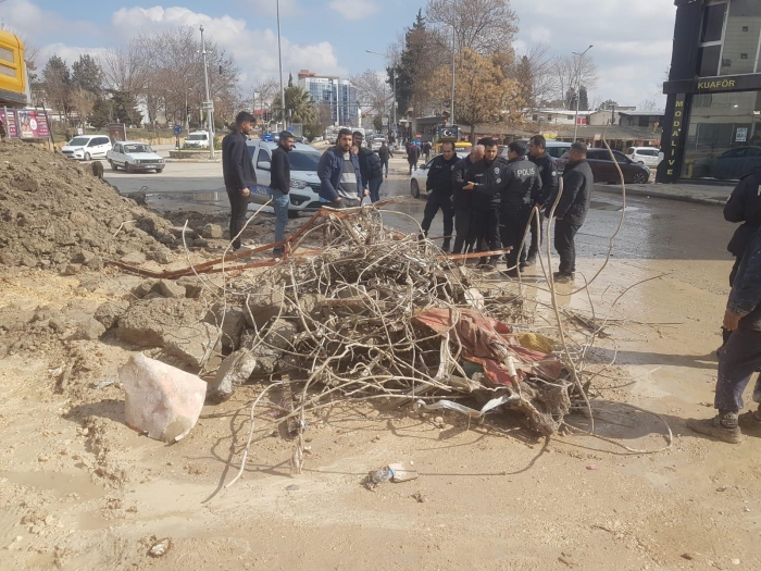 Adıyaman’da inşaat alanında kavga