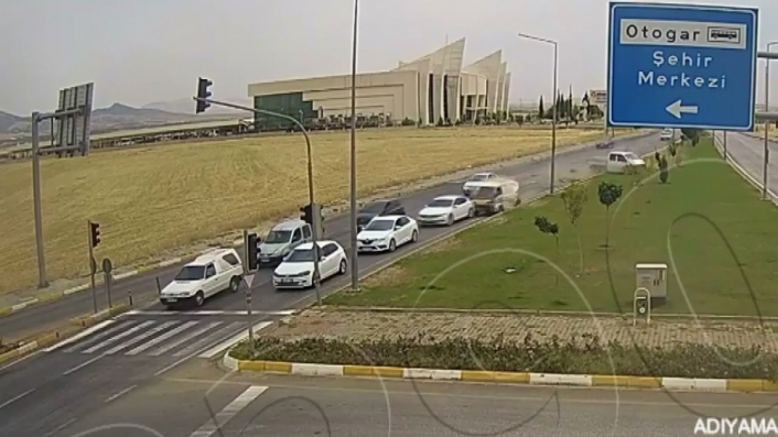 Adıyaman´daki kazalar kamerada
