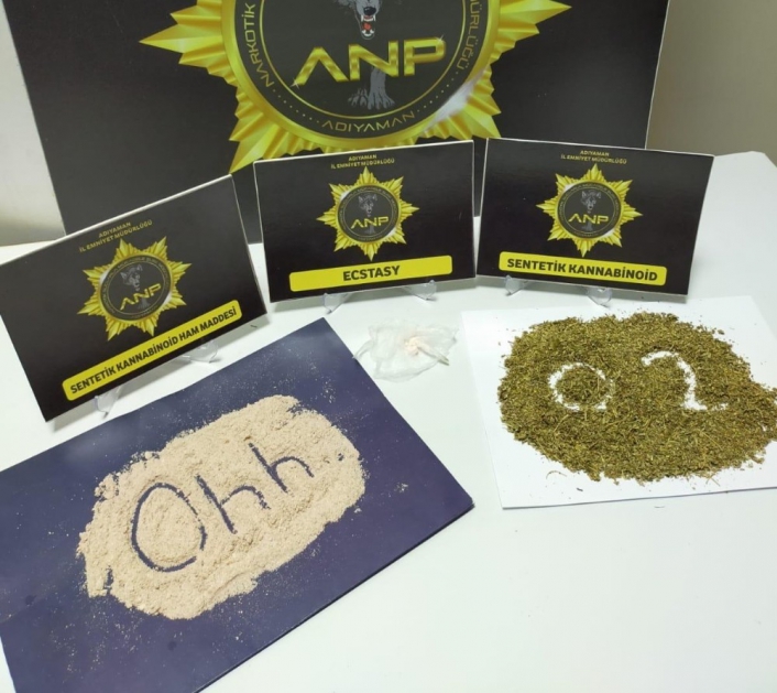 Adıyaman Narkotik polislerinden Ohh mesajı