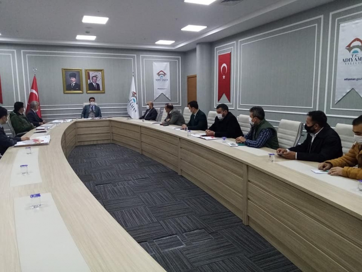 Adıyaman av komisyonu toplandı
