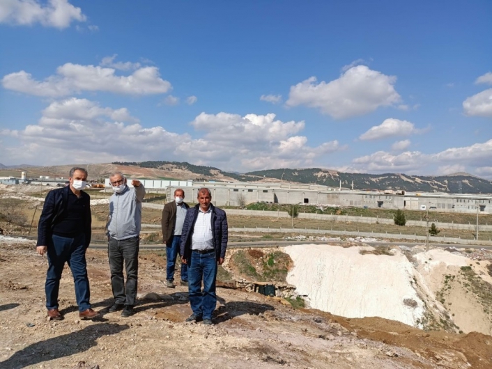 Başkan Kılınç, yol çalışmalarını inceledi