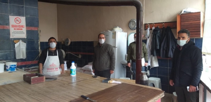 Çelikhan ilçesinde dinamik denetim yapıldı