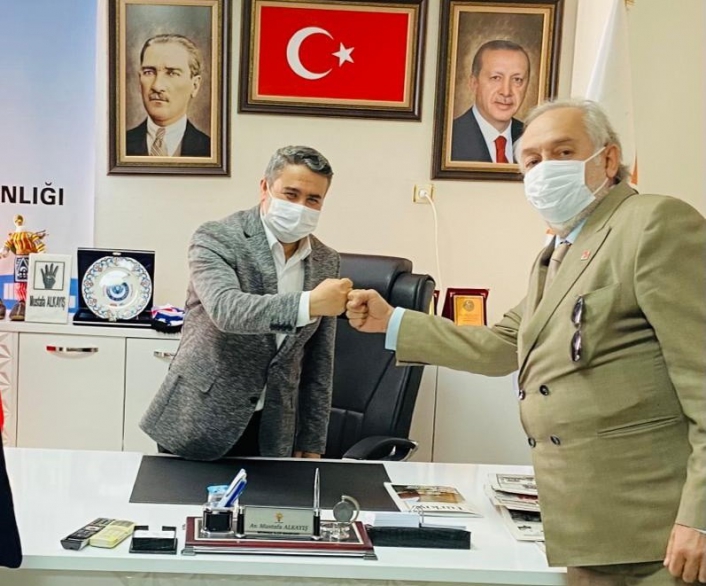 CHP İl Başkanı Binzet’ten Ak Parti Merkez İlçe Başkanı Alkayış’a Ziyaret