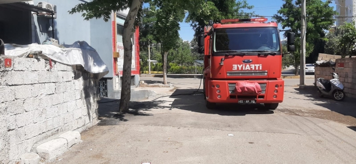 Adıyaman’da Baca yangını korkuttu