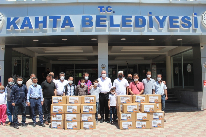 Kahta´daki Çölyak hastalarına gıda yardımı yapıldı
