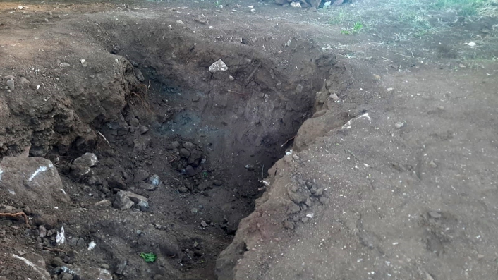 Traktör pulluğuna insan kemikleri takıldı