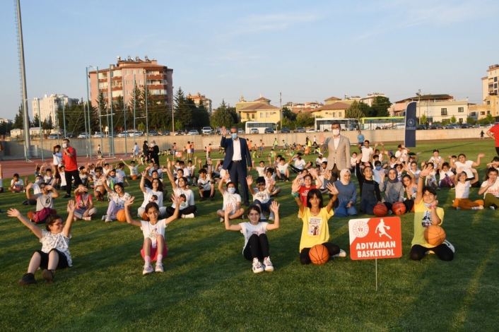 Adıyaman´da yaz spor okullarının açılışı yapıldı
