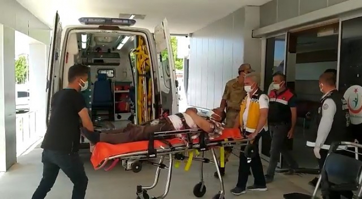 Akrabalar arasındaki arazi anlaşmazlığı kanlı bitti: 2 yaralı