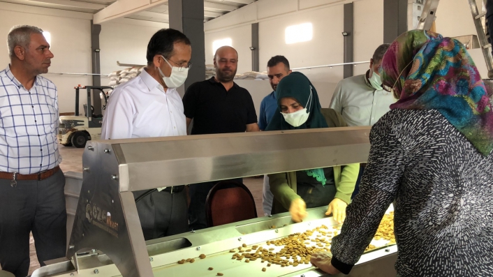 Dağtekin, OSB´de incelemelerde bulundu