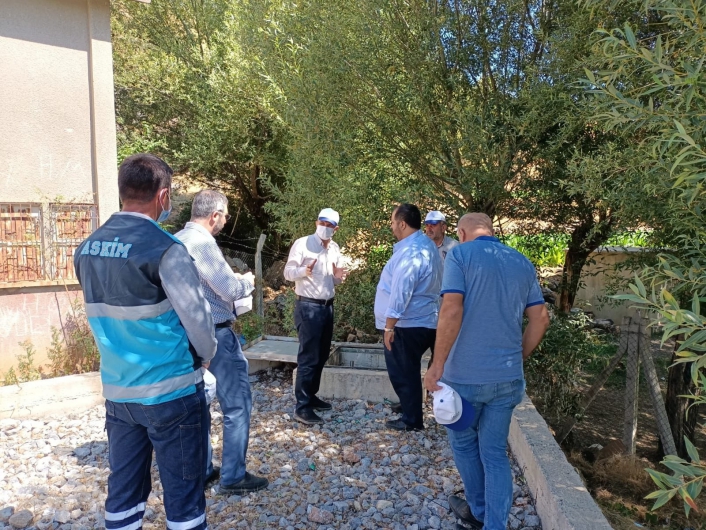Başkan Kılınç su kaynaklarında incelemelerde bulundu
