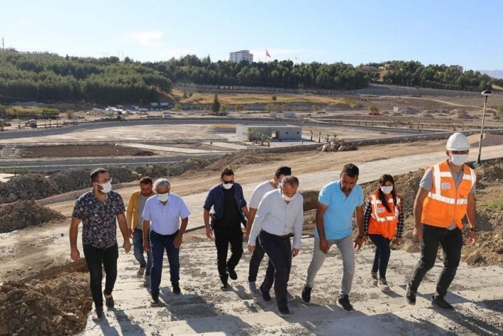 Başkan Kılınç, çalışma alanlarını inceledi
