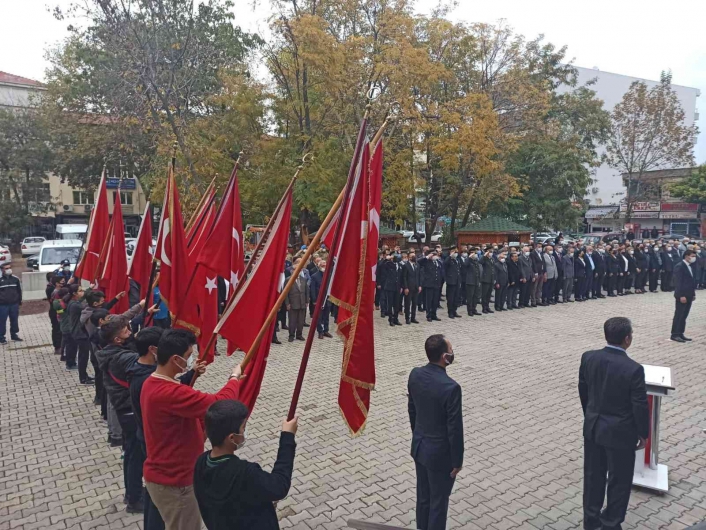 Gölbaşı´nda 10 Kasım Atatürk´ü anma töreni düzenlendi