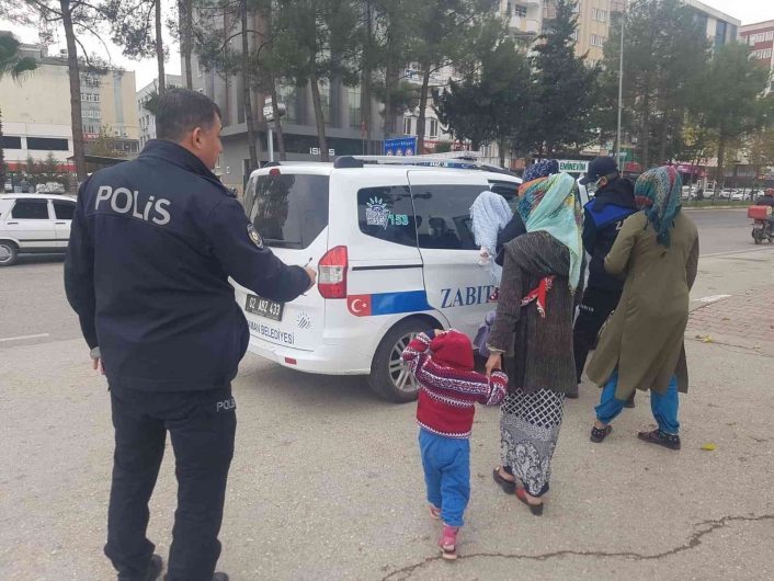 Osmaniye´den Adıyaman´a dilenmeye gelen şahıslar yakalandı