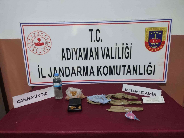 Adıyaman’da uyuşturucu operasyonu 2 gözaltı