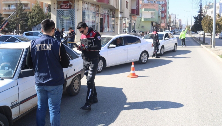 Adıyaman´da güvenlik uygulaması yapıldı