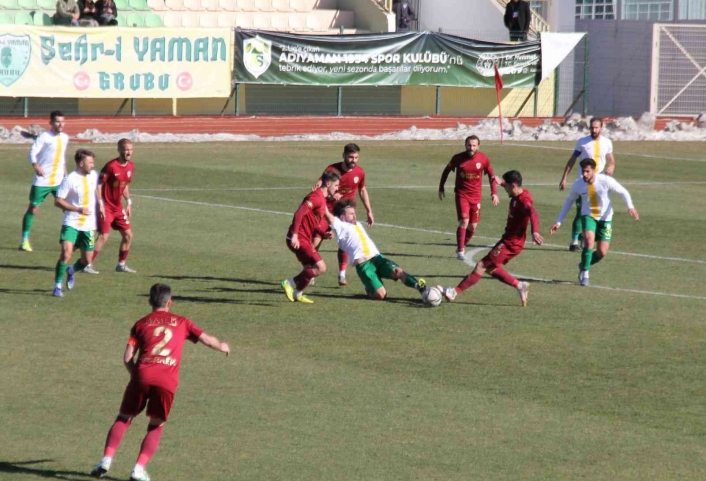 Adıyaman FK ile İnegölspor karşılaştı