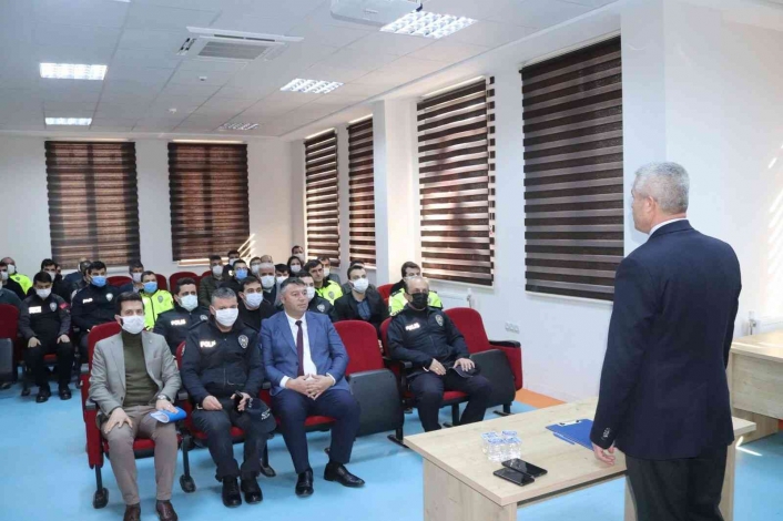 Kahta´da emniyet müdürlüğü toplantısı gerçekleştirildi