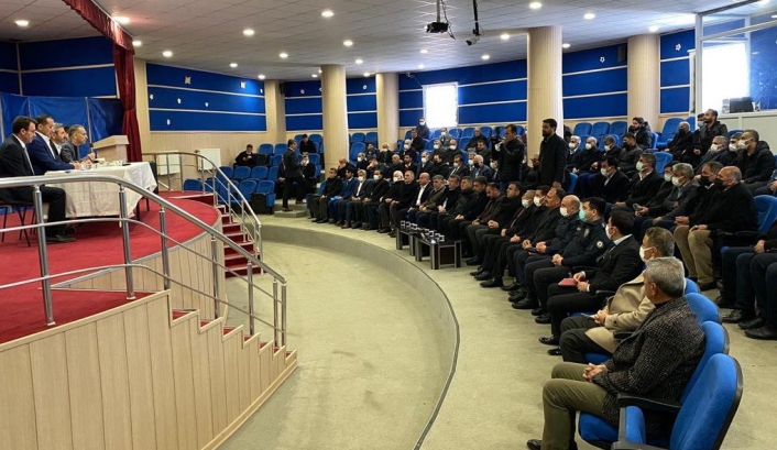 Sincik´te koordinasyon ve değerlendirme toplantısı