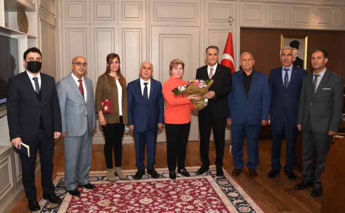 Vali Mahmut Çuhadar´a Turizm Haftası ziyareti