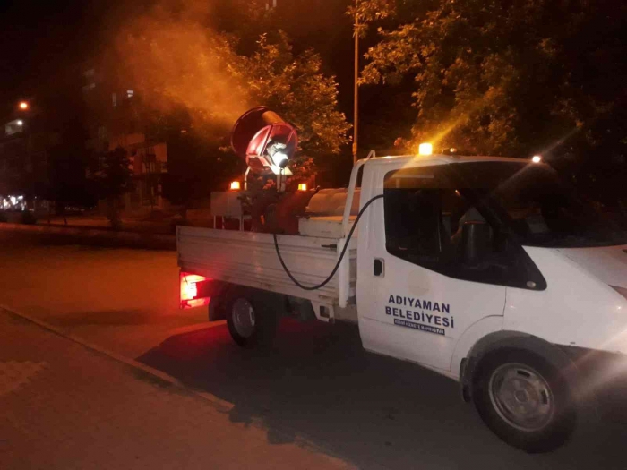 Adıyaman´da haşereyle mücadele çalışması