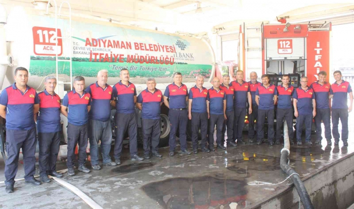 Adıyaman´da itfaiye ekipleri 24 saat hazır kıta